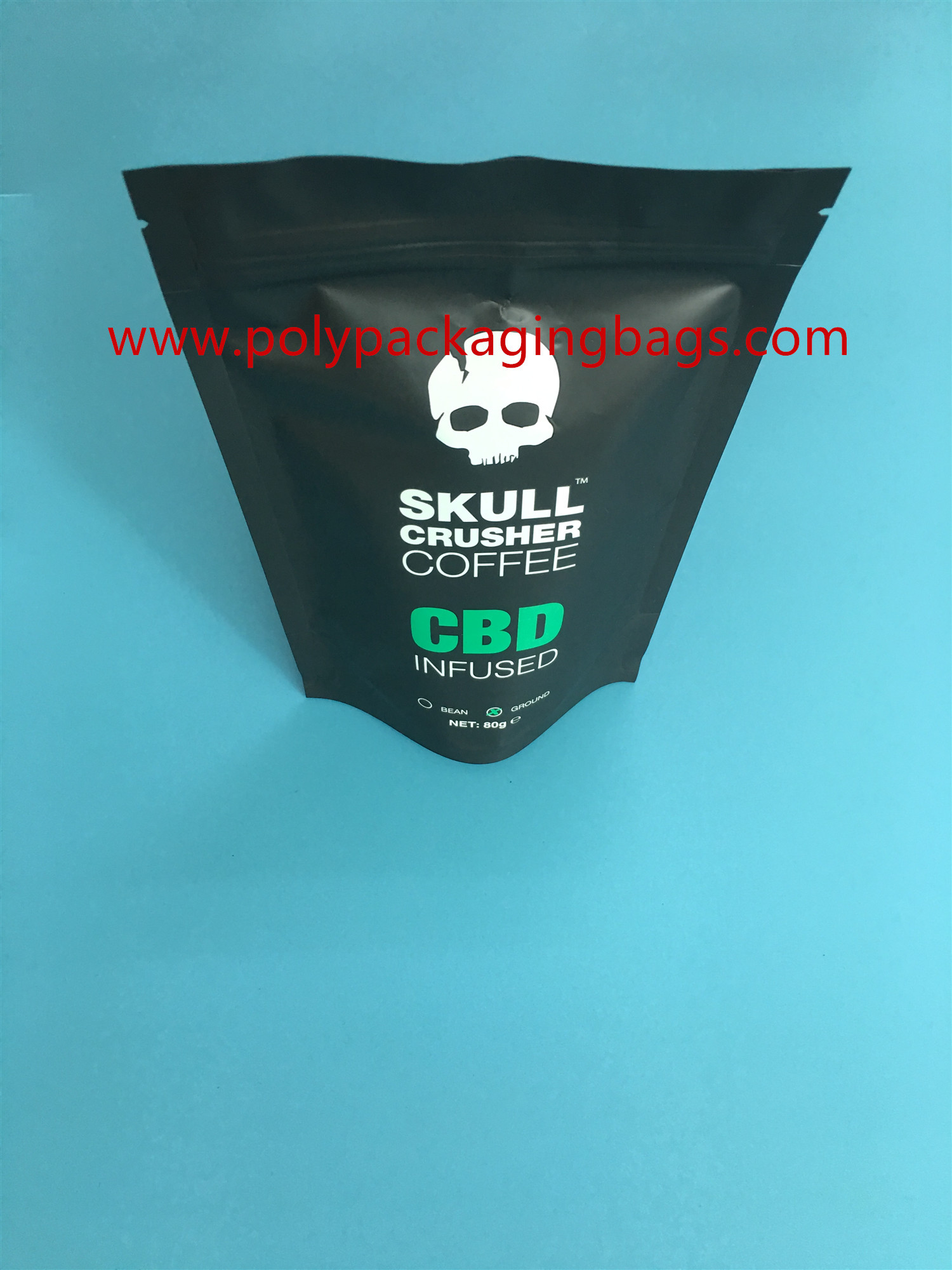 Food Grade Aluminum Foil Coffee Dried Fruit Tea Bag With Valve Anti - Gas