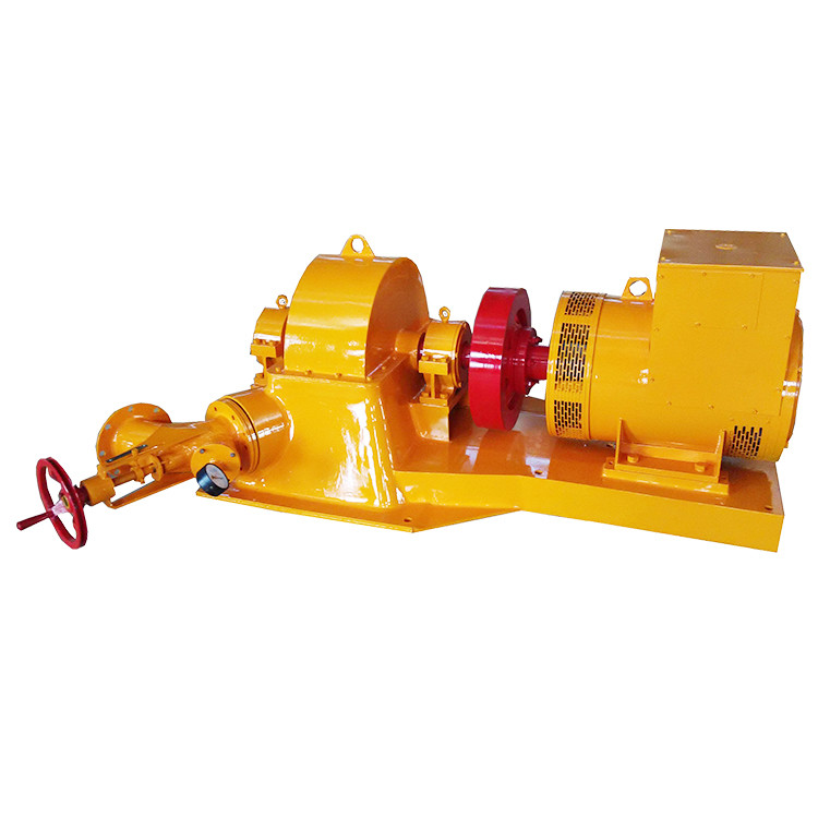 75kw Dual Wheel Dual Jet Hydroelectric Turbine Generator 55.1 - 246.5kw Output