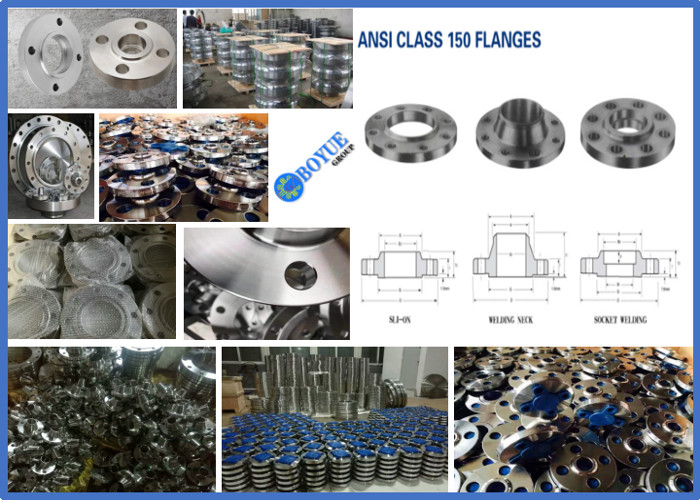 316 Stainless Steel Threaded Pipe Flange ASME B16.5 ASTM A182 Standard