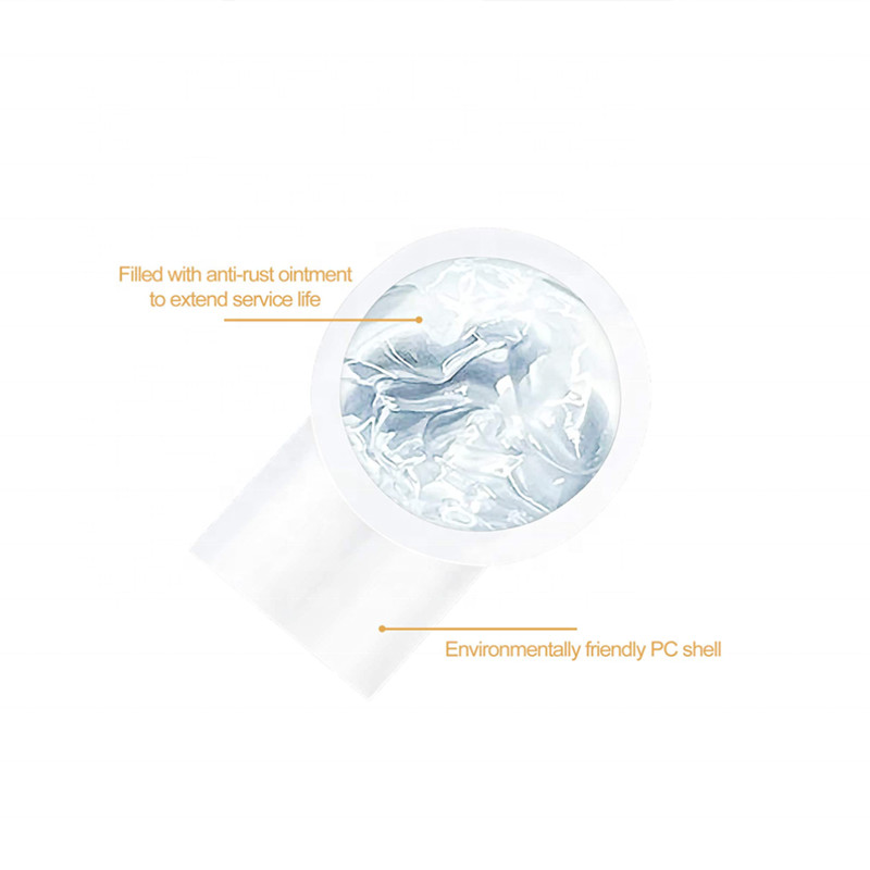 Telephone Wire K2 Butt Splice Connector Waterproof Orange Clear Button