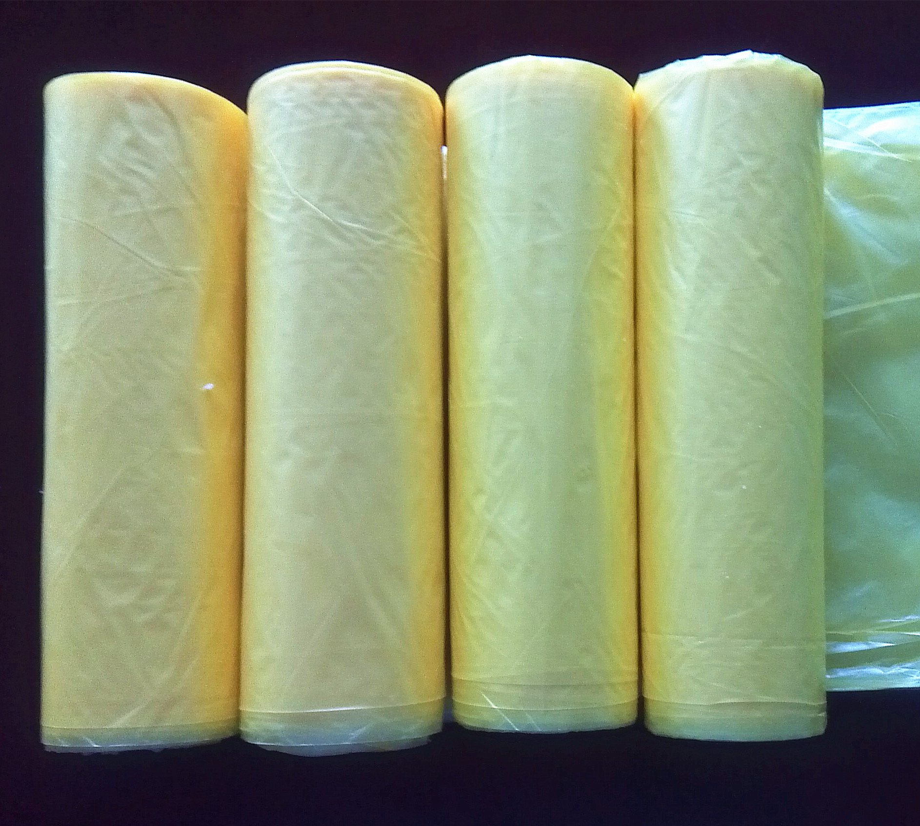 HDPE 30 Liter Colored Garbage Bags ，Plastic High Density Trash Bags 500 *600mm