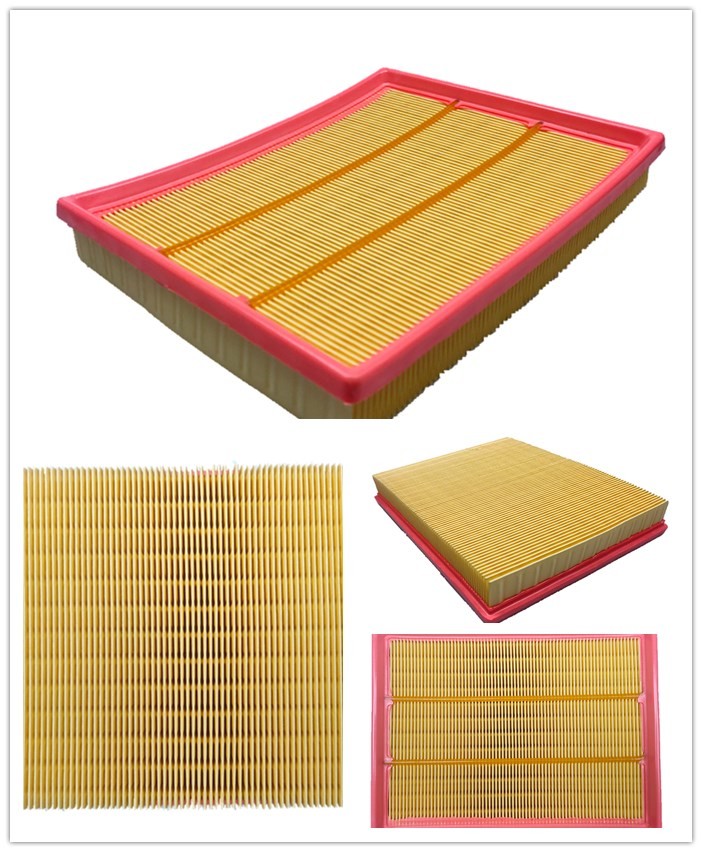 Polyester Synthetic Fiber Automobile Air Filter 9041833 For American Car