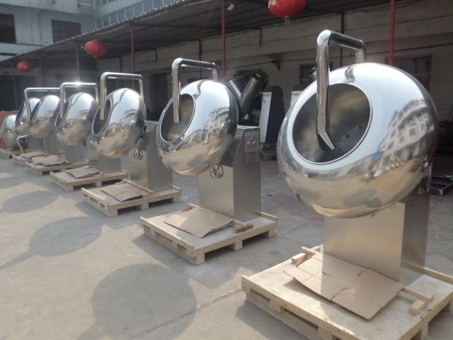 Film Pill Automatic Tablet Coating Machine In Pharmaceutical Industry