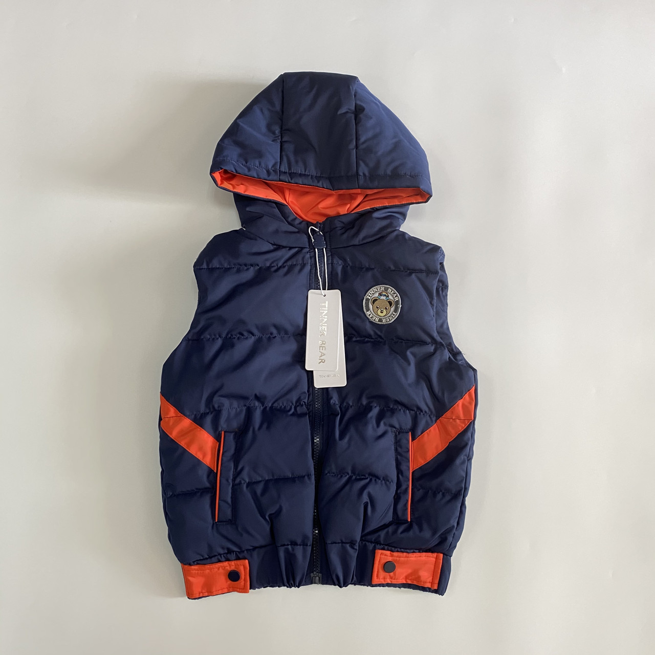 Children's Winter Vest with Down Feather Filling Material Outdoor Baby Kids' Wear