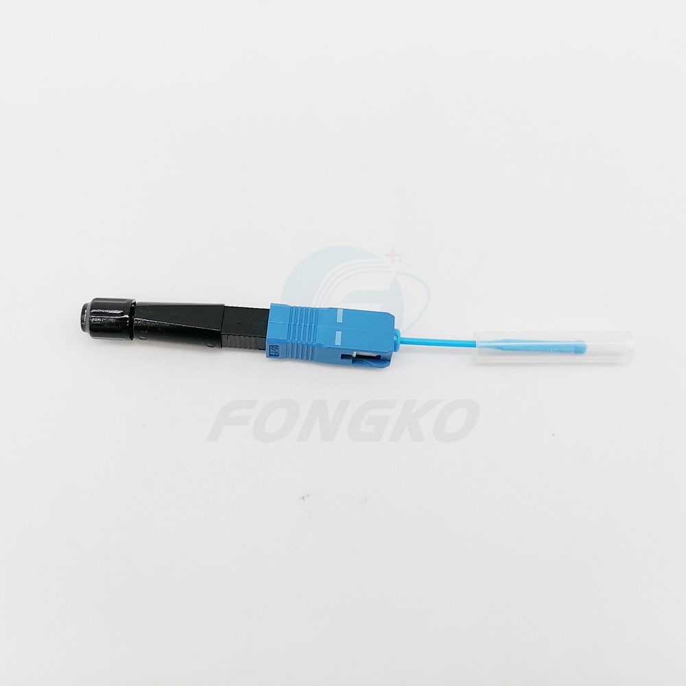 SC / UPC Hot Melt FTTH Fiber Optic Quick Connector Fast Fusion Splice