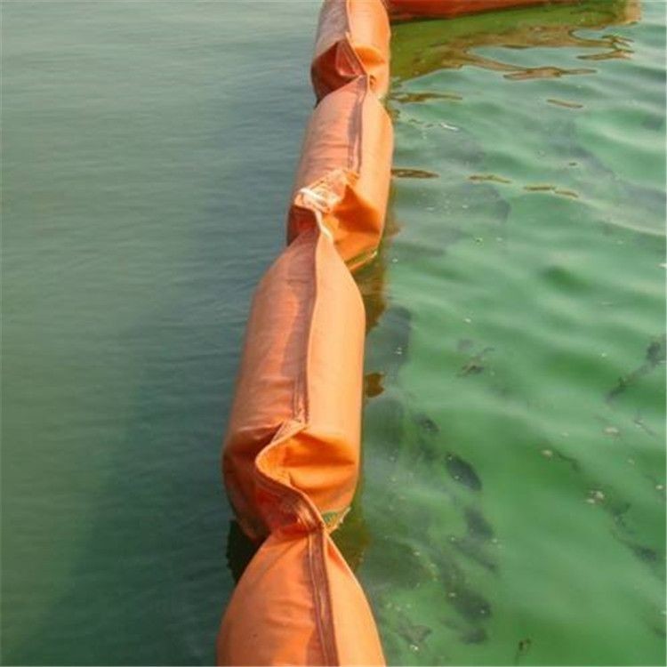 OEM Floating Silt Curtain PVC Oil Boom For Ocean