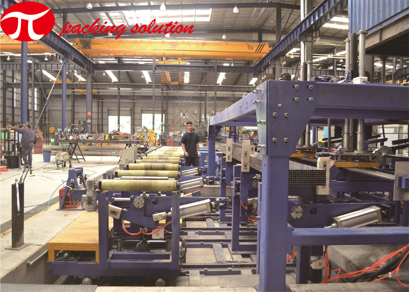 Industrial Profile Wrapping Machine 20m/Min Conveying Speed With Independent Operating Station