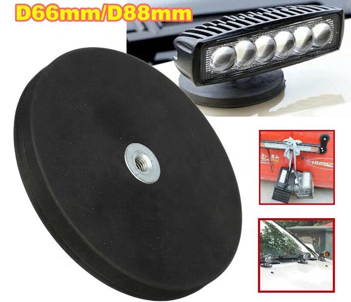 Rubber Coated Neodymium Pot Magnet Grade Rubber Iron NdFeB and Composite Neodymium Magnet