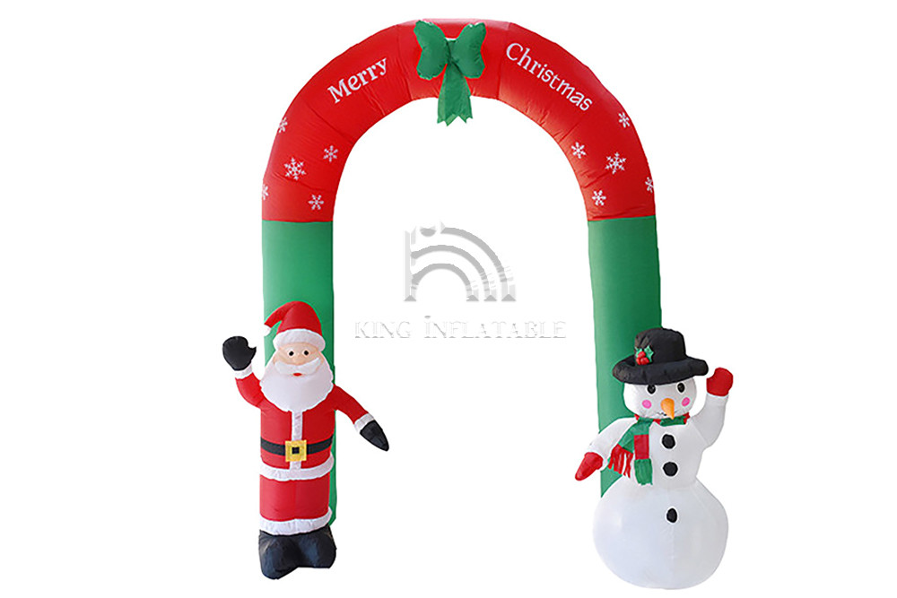 Inflatable Arches Santa Claus Snowman Outdoor Inflatable Advertising Christmas Decorations