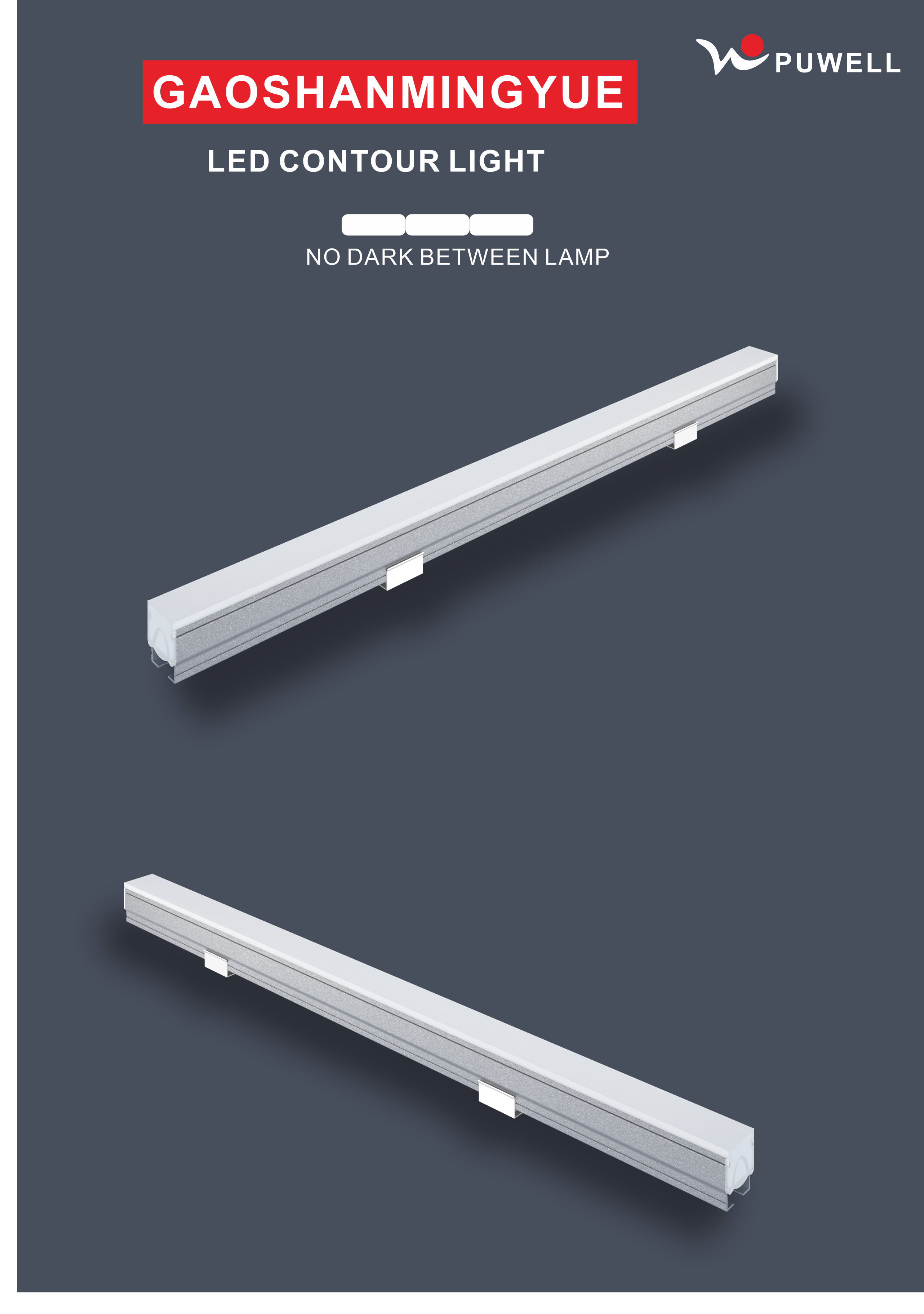 50mm Width LED Contour Light