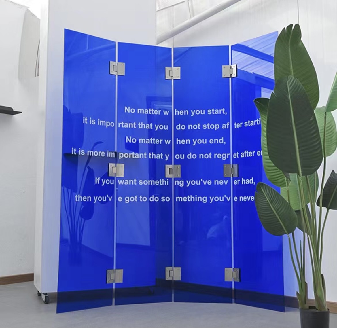 DUKE Brand Factory Wholesale Blue Color Cast Acrylic Sheet PMMA Perspex Plexiglass For Advertising