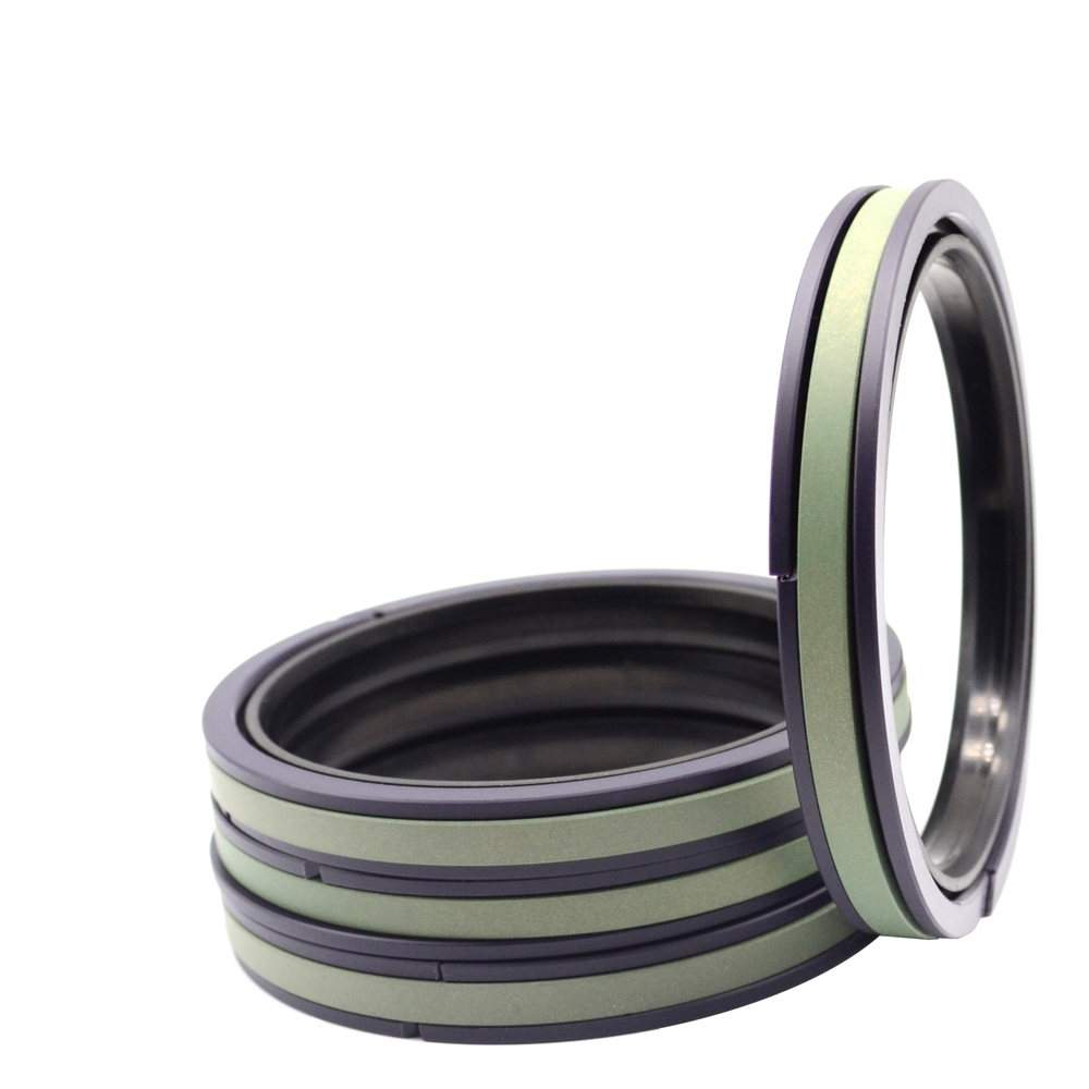 60mm SPGW Hydraulic Piston Seal Types PTFE NBR POM Piston Hydraulic Seals