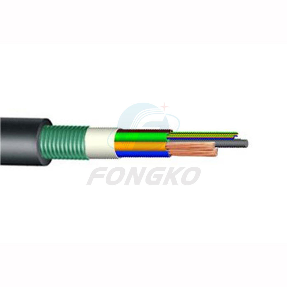 Flexible 250um Gdts Communication Fiber Optic Cable For Network