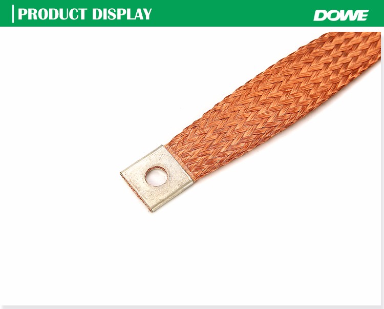 High Quality high voltage flexible electric copper busbar soft connection