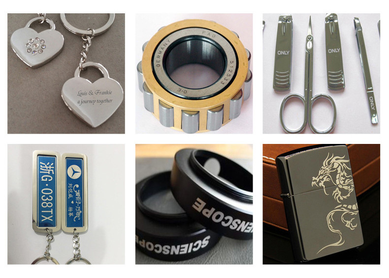 Light Weight Fiber Laser Marking System Strong Anti - Interference Ability