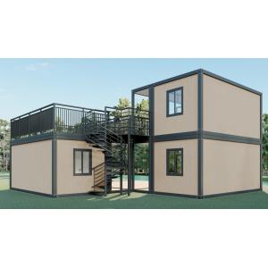 Single Family Quick Assembly Prefab Container Homes Support Customization
