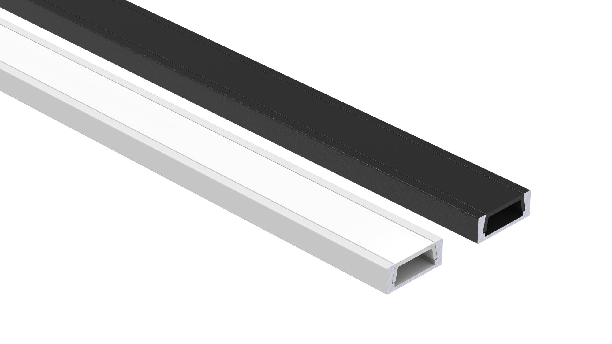 T8 Temper LED Strip Aluminum Profile PC PMMA 6063 T5 Recessed