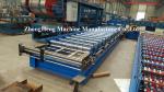 Metal Roofing Tile Roll Forming Machine With Adjustable Feeding Table And