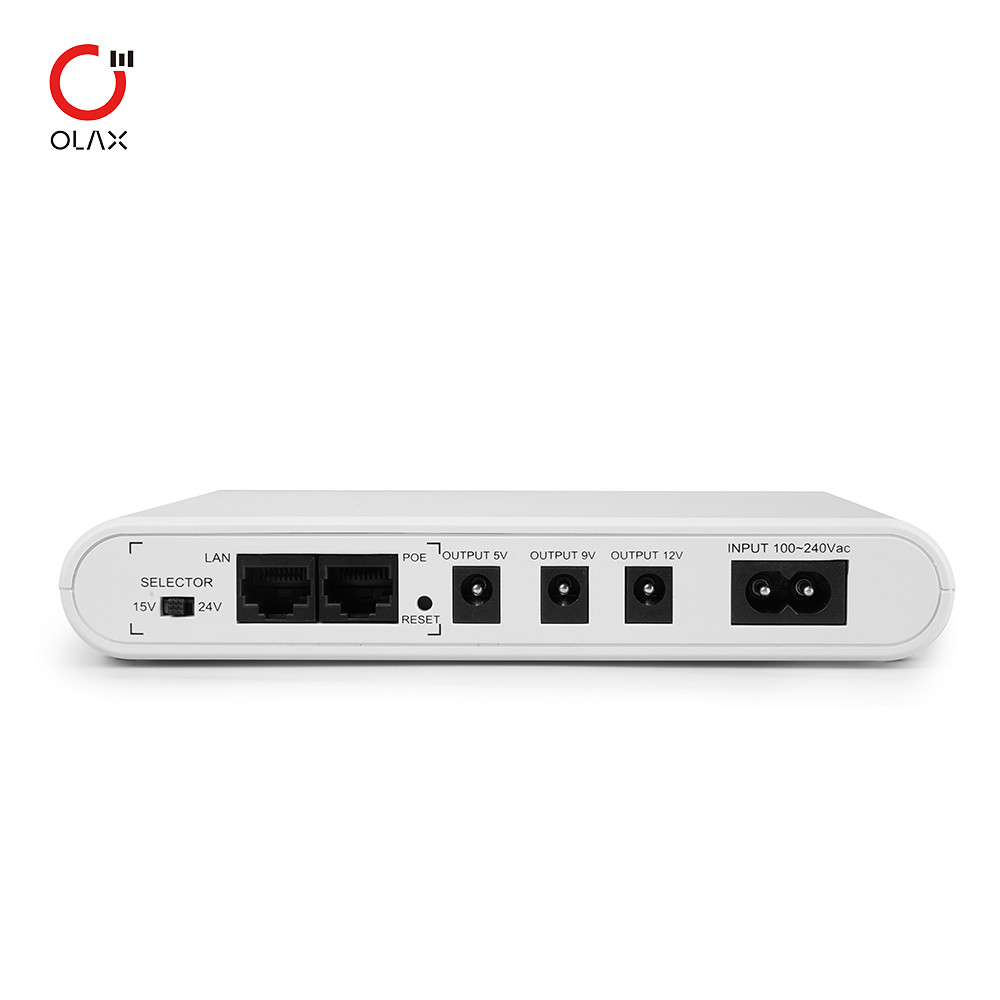 OLAX POE D3 Smart UPS DC Output 20000mah 74WH Battery Capacity mini UPS Backup for wifi router
