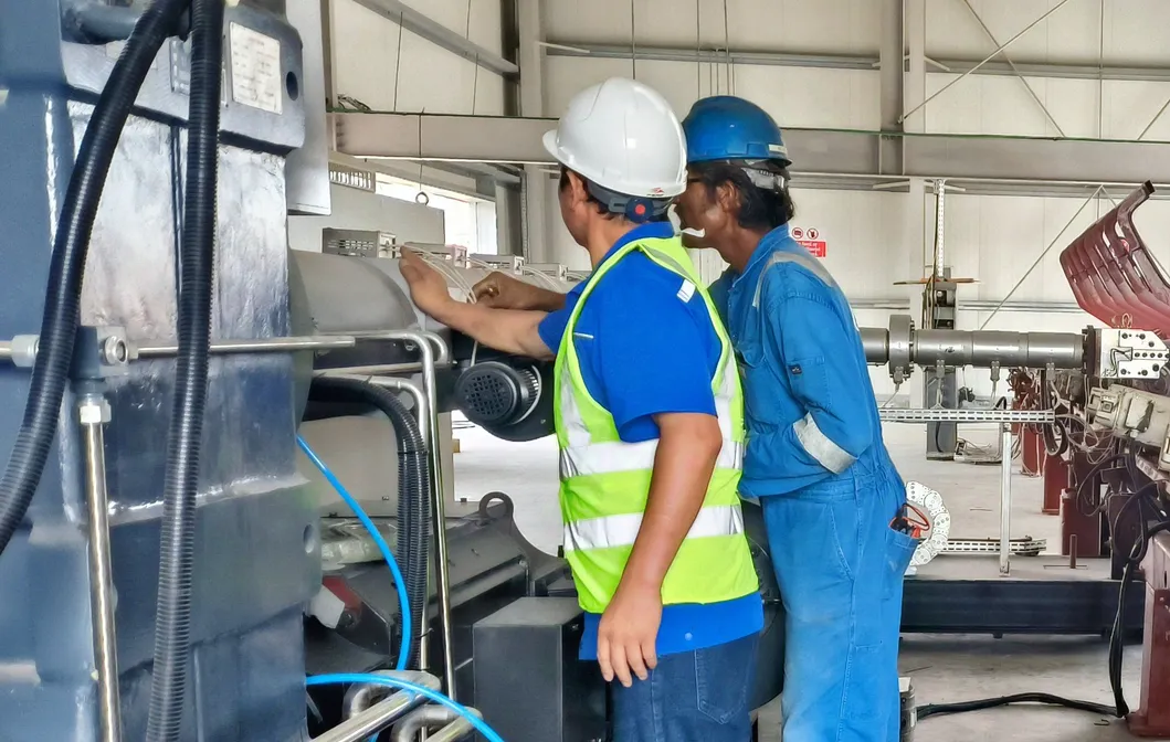 HDPE PP Double Wall Corrugated Pipe Production Line for Drainage