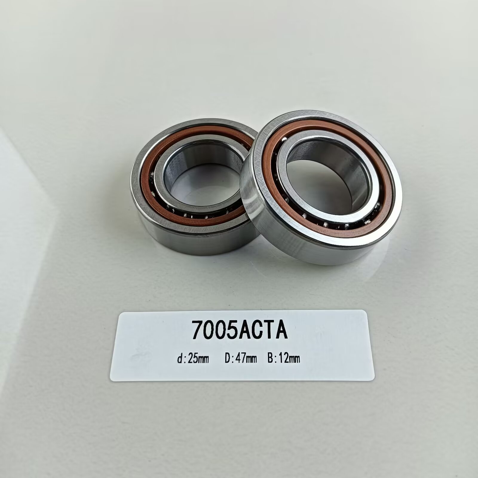 46105 Single Row 25*47*12mm Angular Contact Ball Bearing for Construction Machinery