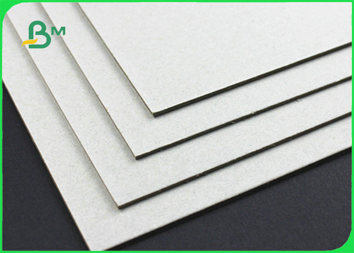 1mm 2mm 1200gsm Grey Paper Board For Book Cover Folding Resistance 70  x 100cm