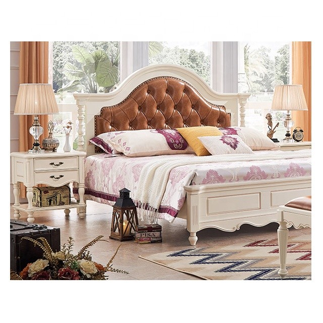 1 Shelf Ivory Hotel Bedside Table
