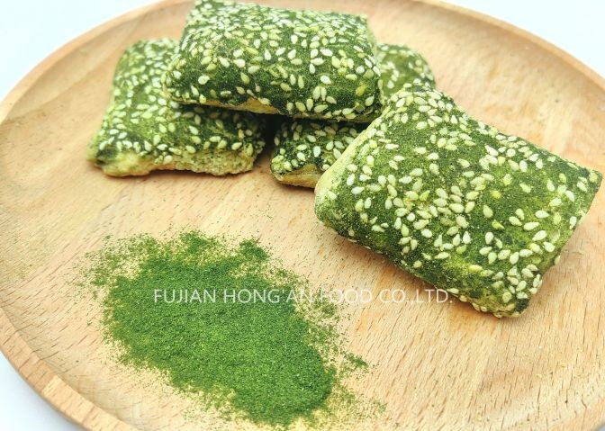 HACCP Certified Ulva Aonori Dried Seaweed , Dried Nori Flakes Green Color