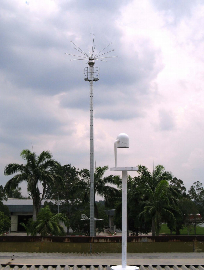 OEM ODM Service Lightning Repeller , ESE Lightning Rod For Building