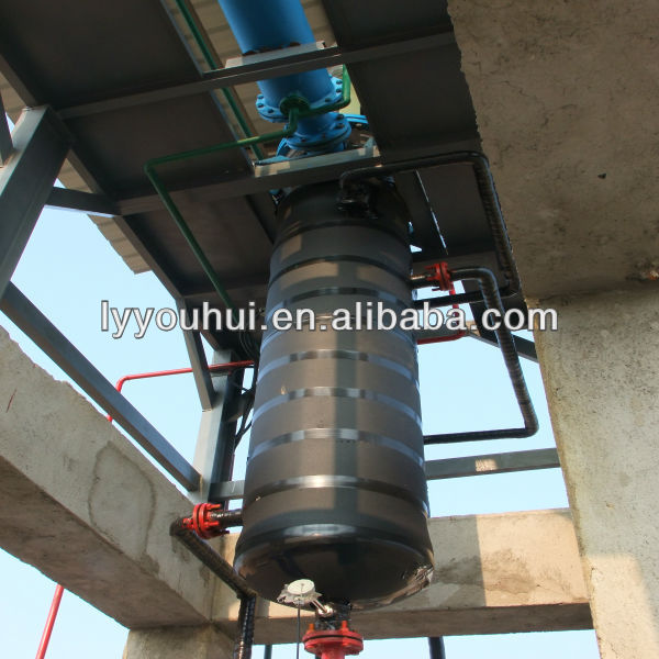 Continuously into the waste oil refined oil products used cooking oil recycling Regeneration factory