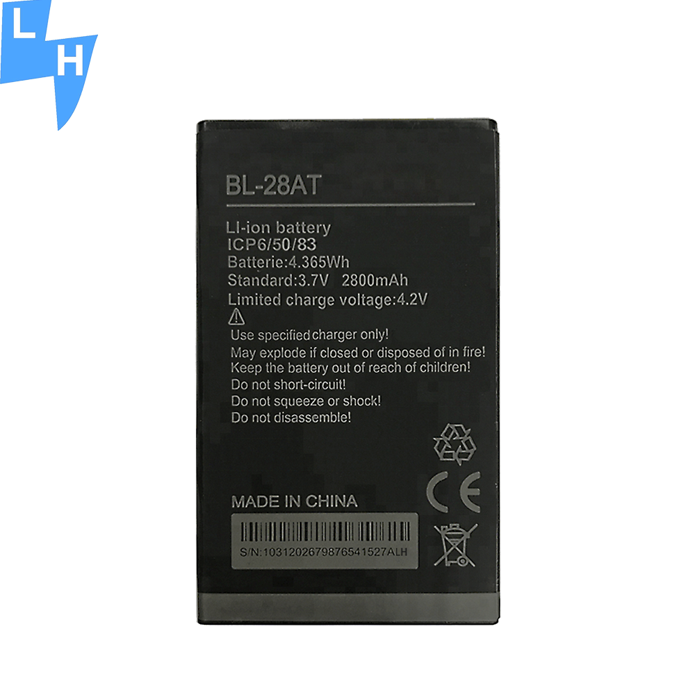 ODM BL-28AT 2800mAh Y3 Plus Mobile phone Battery for Tecno Camon Y2 battery