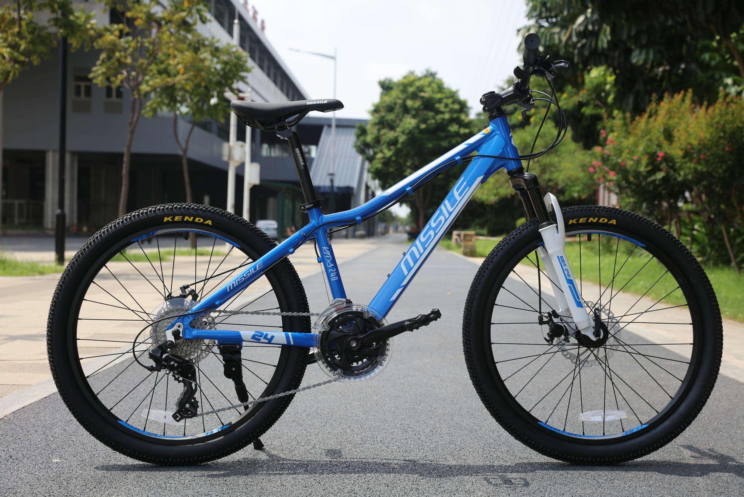 24 Inch 7 Speeds Aluminum Alloy Rim Suspension Children Cycle For Comfortable Ride