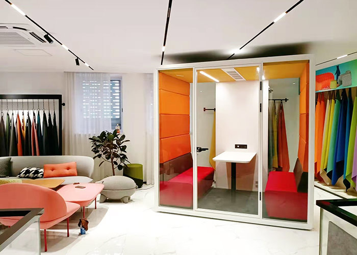 No Pollution Office Pods For Effectively Block External Noise Silent Meeting Booth