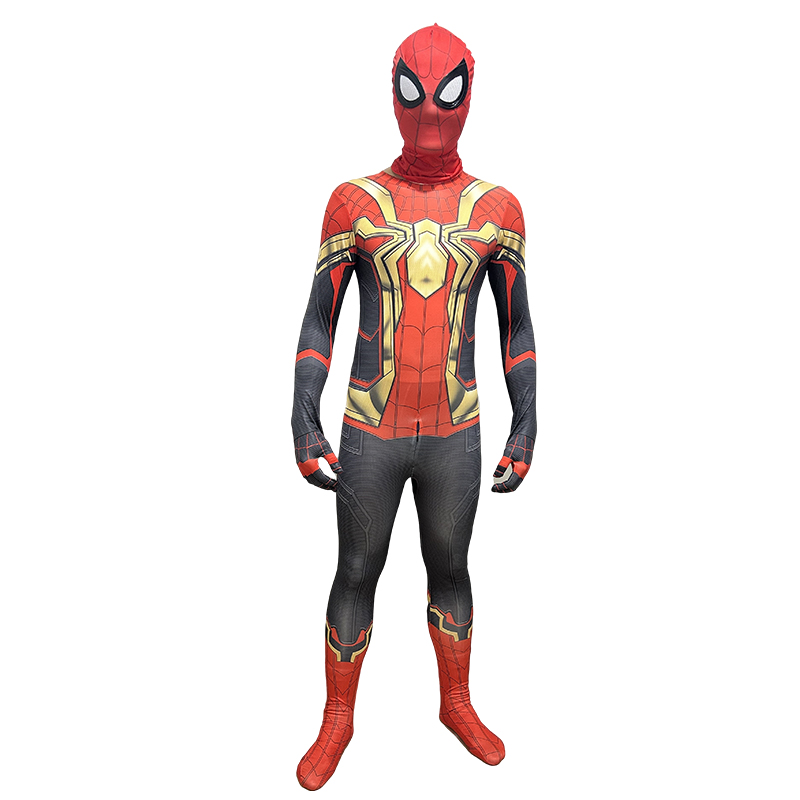 Kids Cosplay Bodysuit 3D Superhero Costume for Christmas Performance Stage Dancerwear