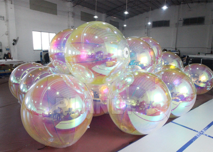 Wedding Decoration PVC Reflective Huge Inflatable Christmas Balls Giant Inflatable Mirror Ball
