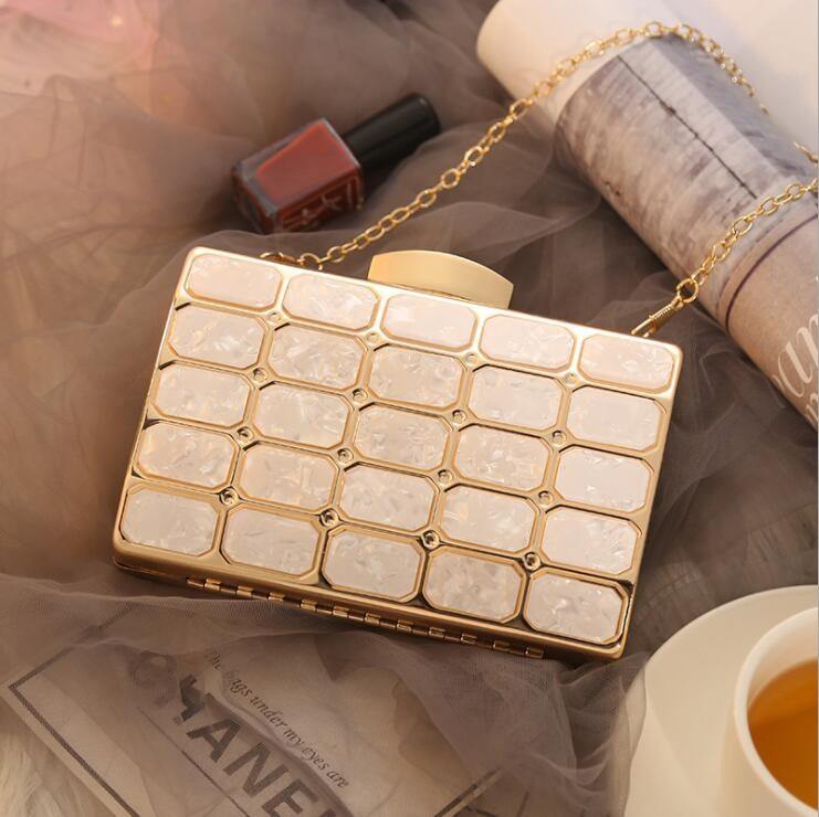 DIY Engaged Gift White Rectangle Purse Frame 17*11cm