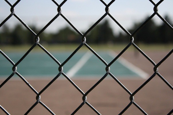 Barbed/barbed selvedge Galvanized Chain Link Panels Fence,0.9mx20mx50*50mmx2.8mm
