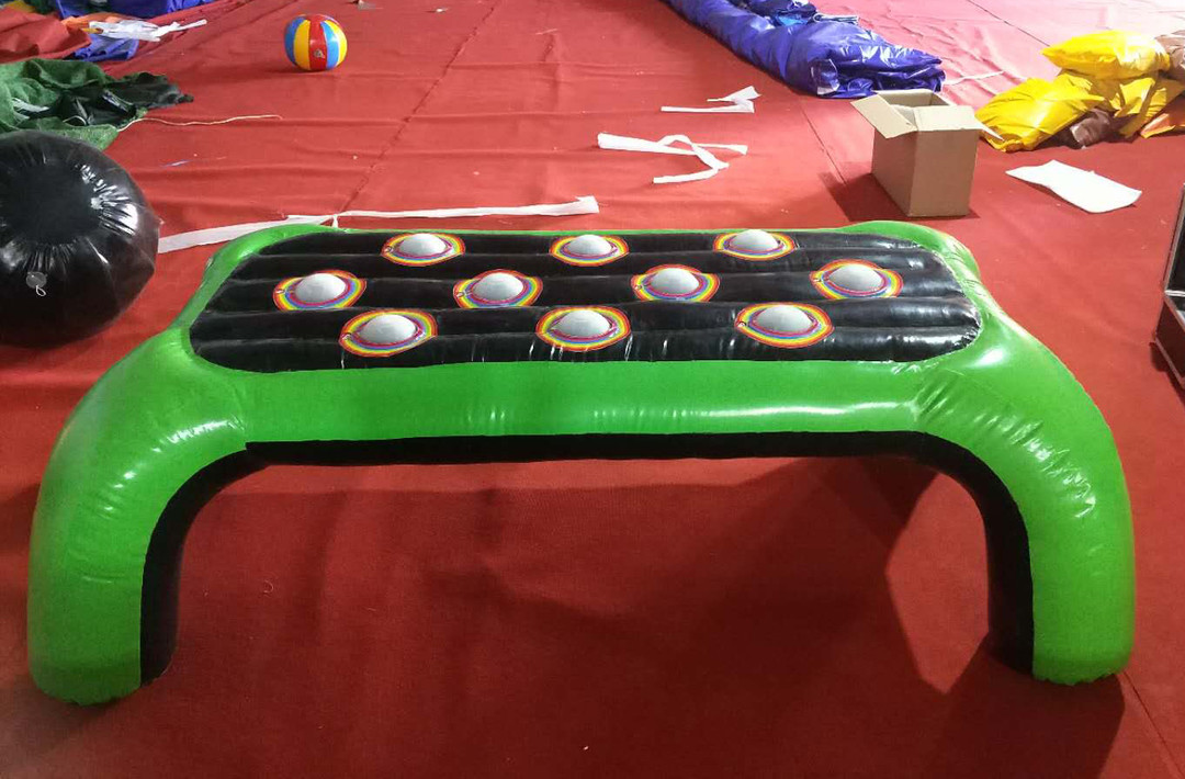 Interactive Inflatable Sports Games Customized Color 0.55mm Pvc Tarpaulin Material