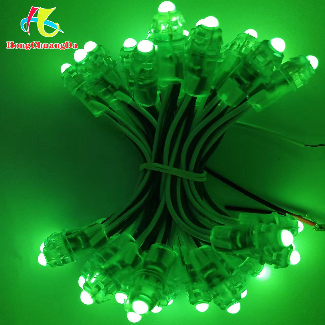 12V Christmas Decoration Indoor Outdoor Holidays party transparent PVC light chain LED string lights