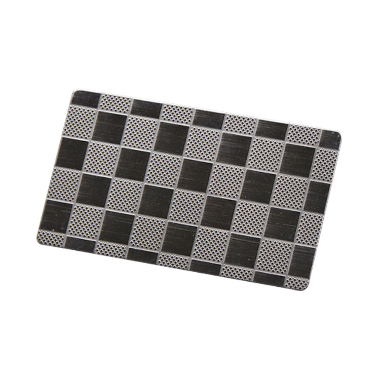 304 316L Stainless Steel Sheet Etched Embossed For Lifts Interiors And Kitchen Panel