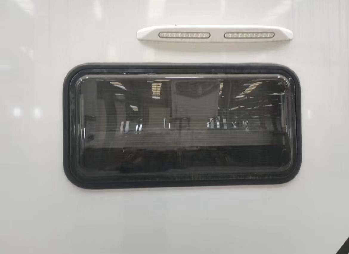 Dark Grey Acrylic Sheet For Rv Recreational Vehicle Camper Trucks Push Out Window