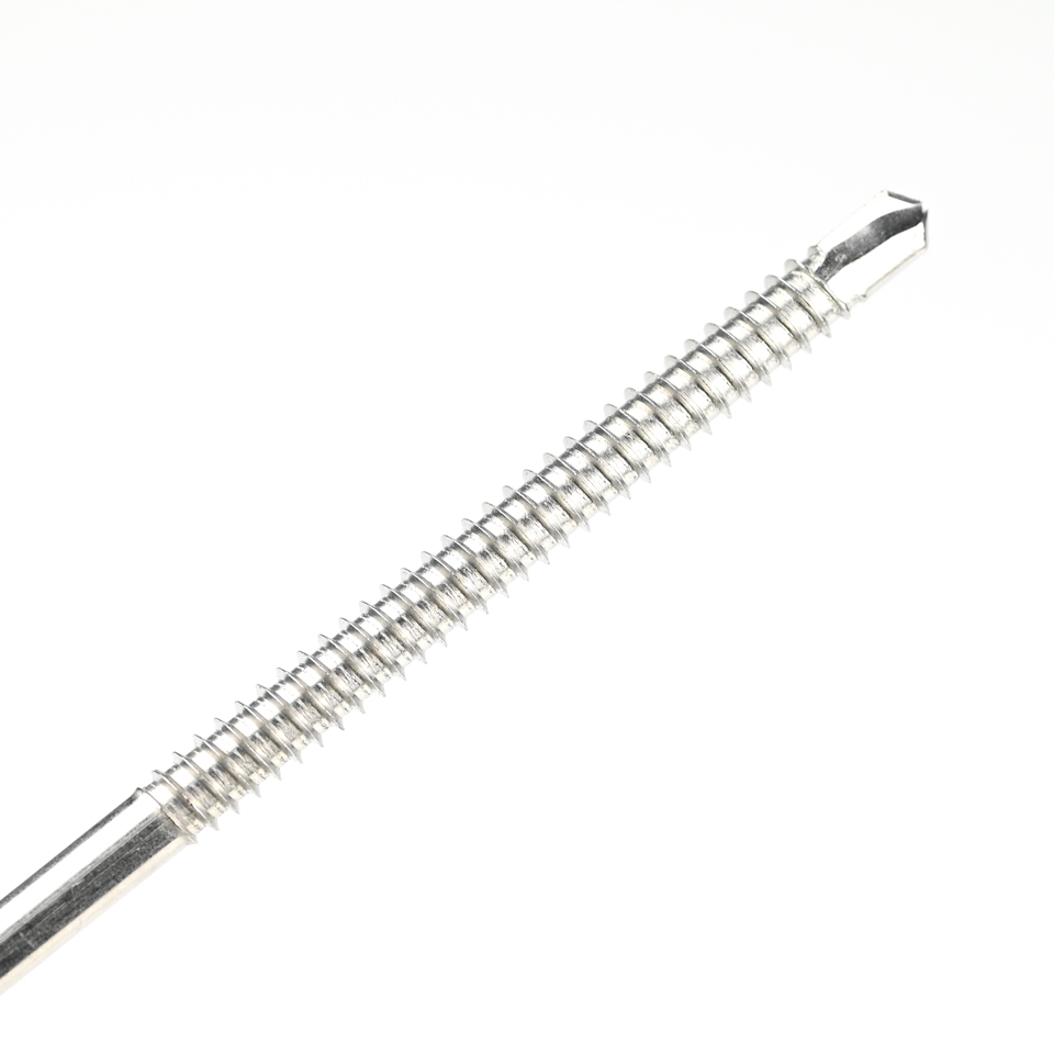 Installation with Stainless Steel Tapping Screws and Double Thread Self Drilling Screw