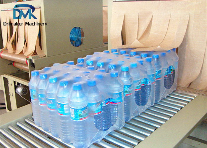 Shrink Wrapping Bottle Packing Machine 380v/220v 50hz Touch Screen Control