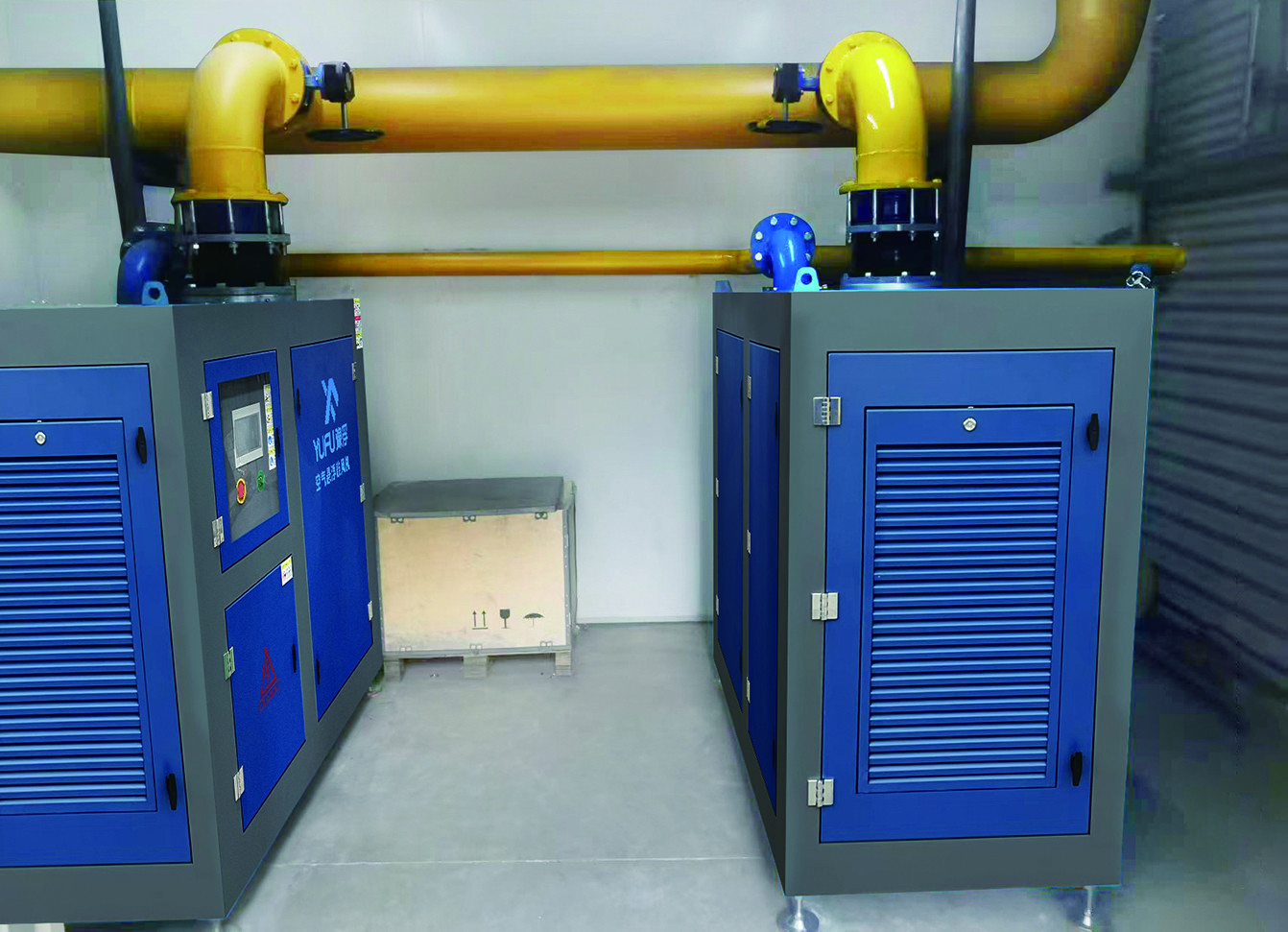 Customized Color Energy Saving Blower For Sewage Treatment Electric Power Source