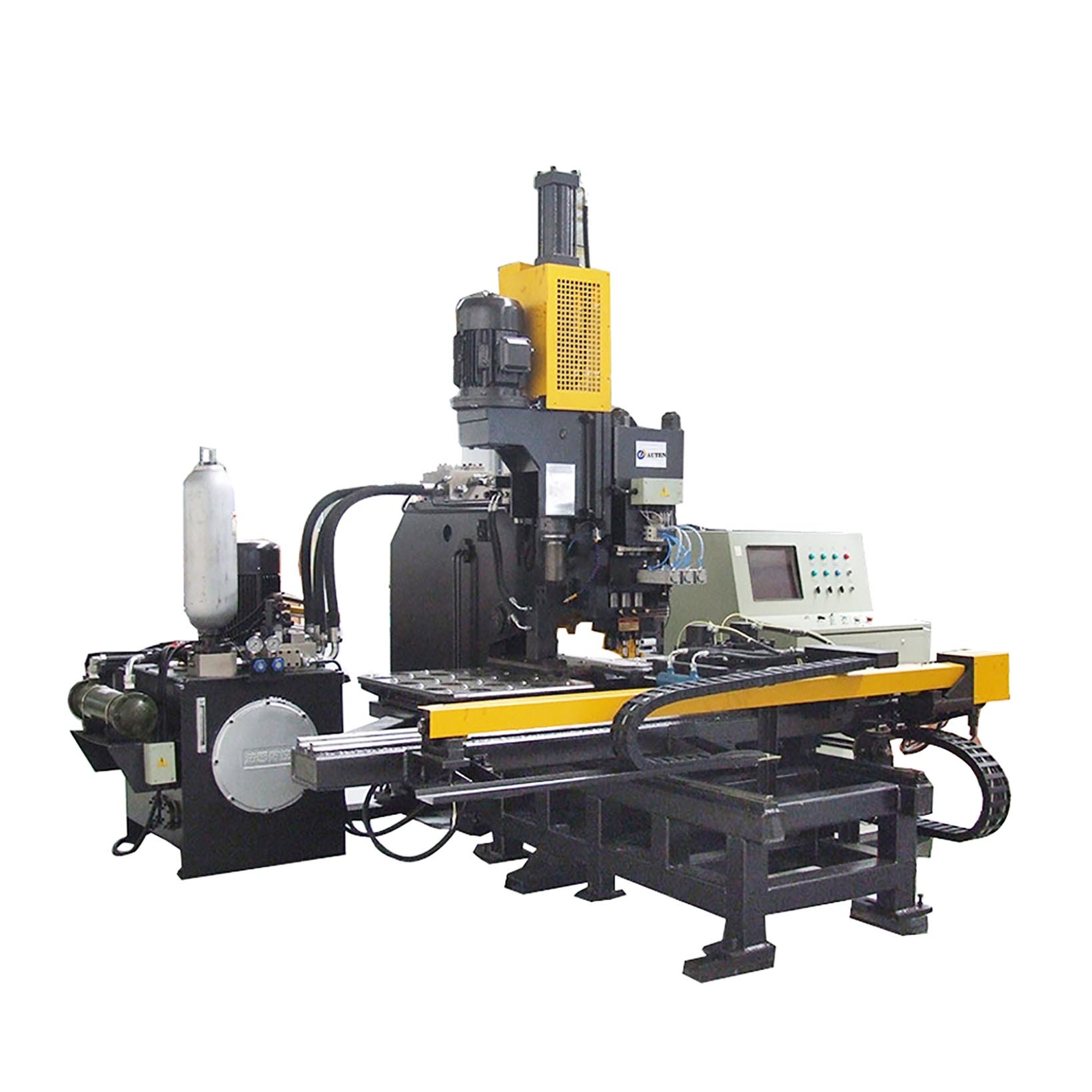 High Speed CNC Plate Punching, Marking and Drilling Machine Model BNCZ100