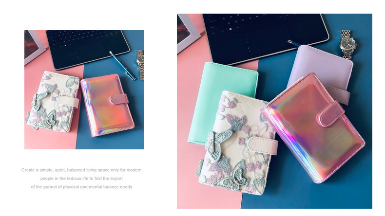 A5 A6 Soft PU Cover Notepad in Different Leather Colors for Customized Business Needs