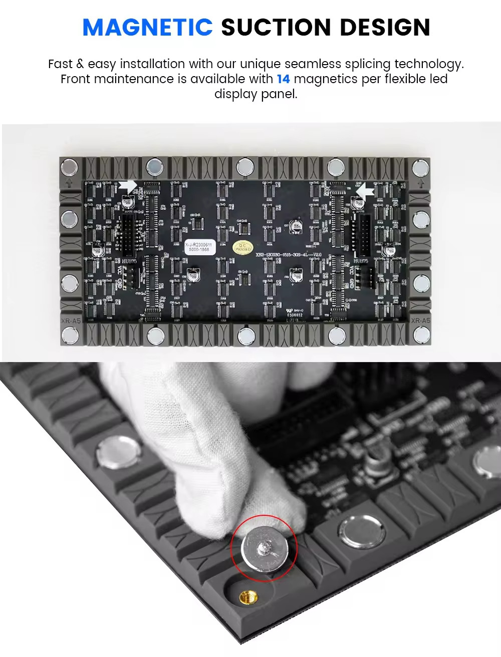 Custom Indoor Flexible LED Display P2 P3 P4 P5 LED Video Wall Panel ODM