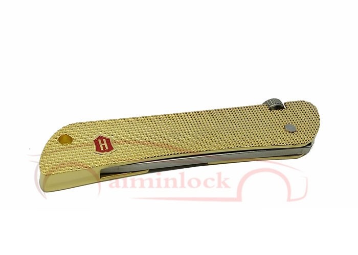 Foldable 7 In 1 Lock Picking Set Locksmith Tools Haoshi Fold Locksmith Tools (Yellow）