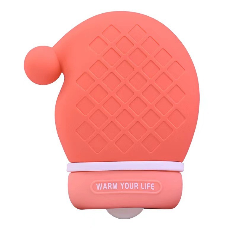 Silicone Hot Water Bag With Knitted Wrap Mini Size For Pain Relief In Waist Back Neck And Shoulders
