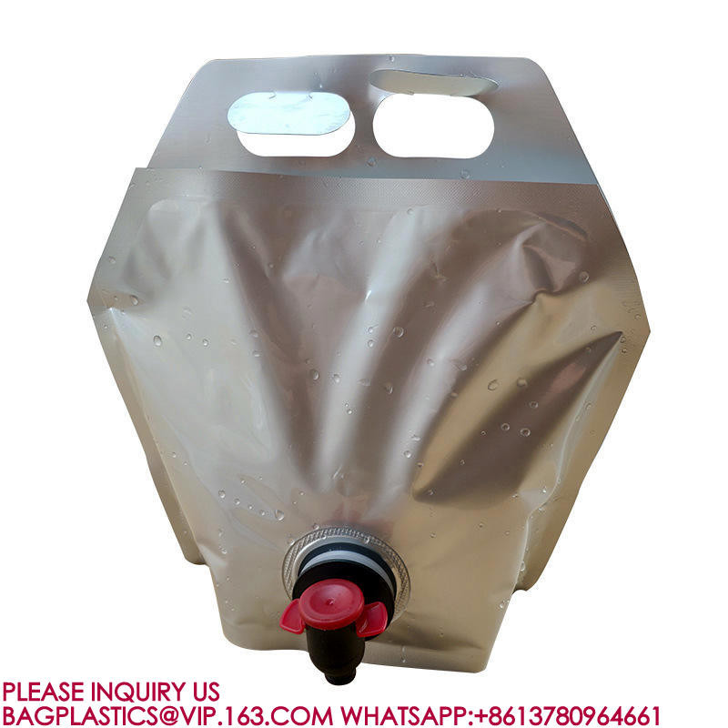 Customer Gravure Print Beverage Stand Up BPA Free Pla Pouch For Sauce With Spout 500ml
